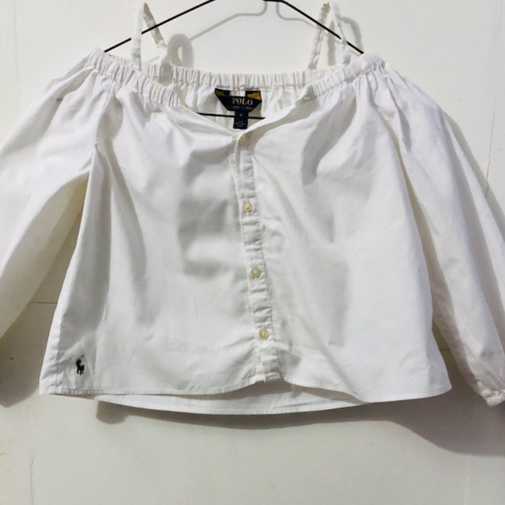 Polo Ralph Lauren Cold shoulder blouse